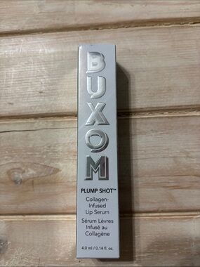 BUXOM Plump Shot Collagen-Infused Lip Serum - White & Silver Accents (8)